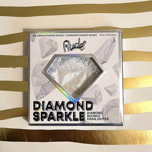RUDE Diamond Bounce Highlighter - Silver - Picture 1 of 4